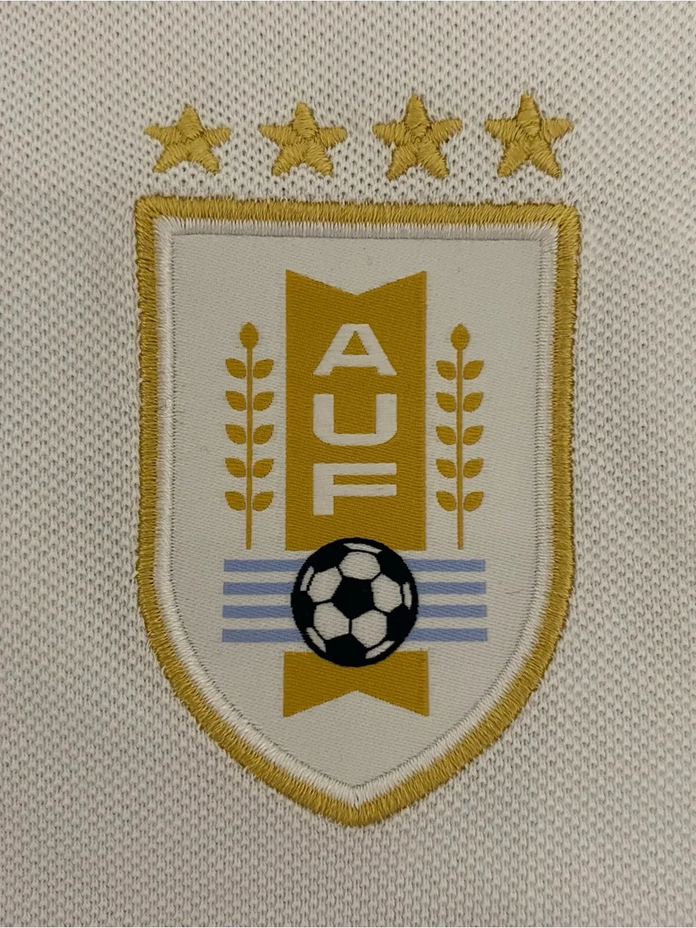 Nike Uruguay National Team White Polo Soccer AUF Men’s Large NWT